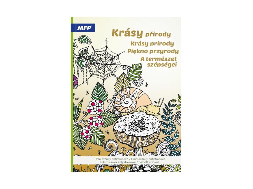 MFP 5301251 Omalovánky antistresové Krásy přírody 210x290mm/32s