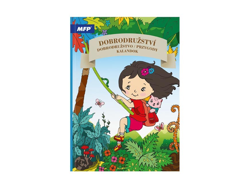 MFP 5301268 Omalovánky A4 Dobrodružství 210x276mm/32