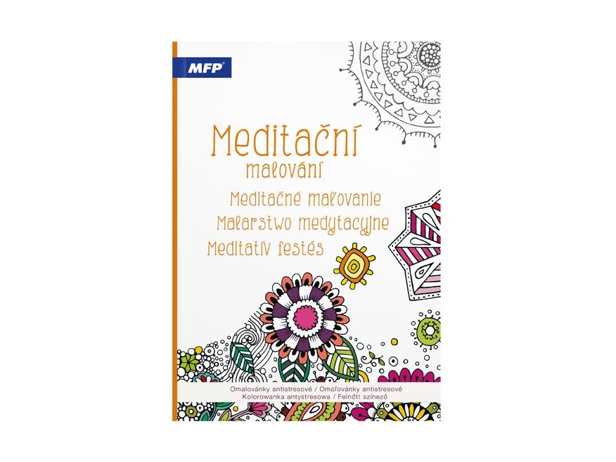 MFP 5301245 Omalovánky antistresové Meditační malování 210x290mm/32s