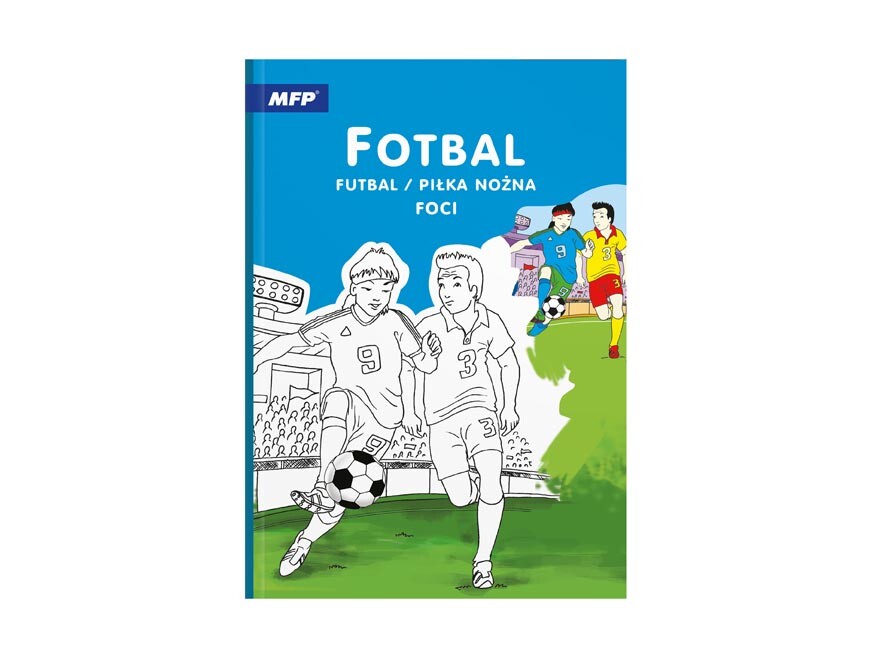 MFP 5301257 Omalovánky A4 Fotbal 210x295mm/16