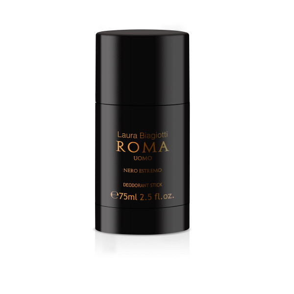 Laura Biagiotti Roma Uomo Nero Estremo Intense Deostick deostick pánská 75 ml