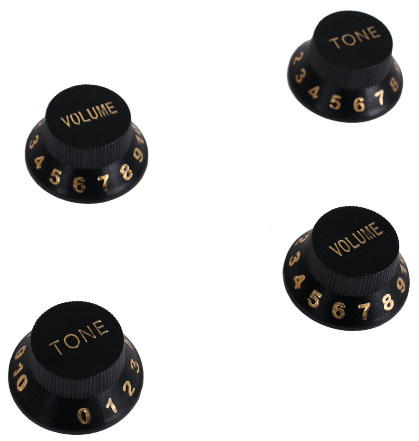 Perri's Leathers Guitar Knob Magnets Black