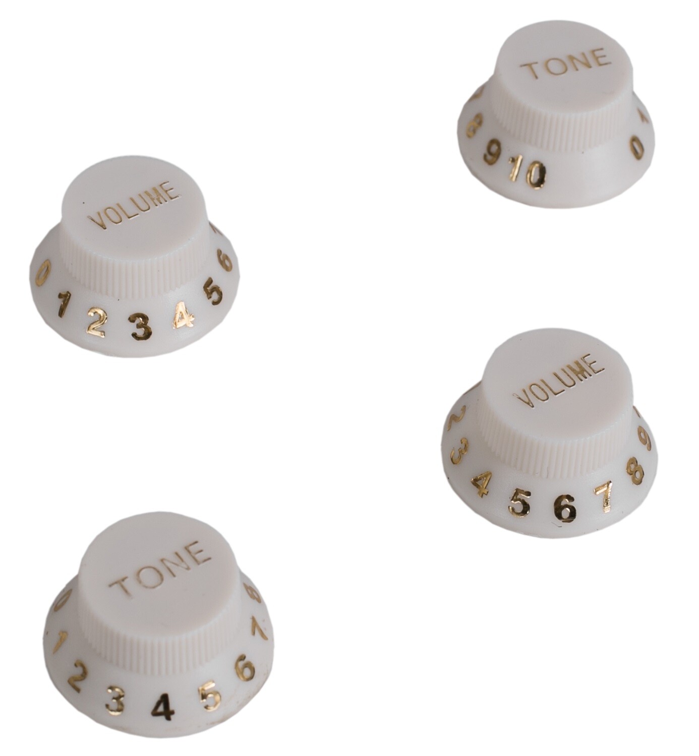 Perri's Leathers Guitar Knob Magnets White