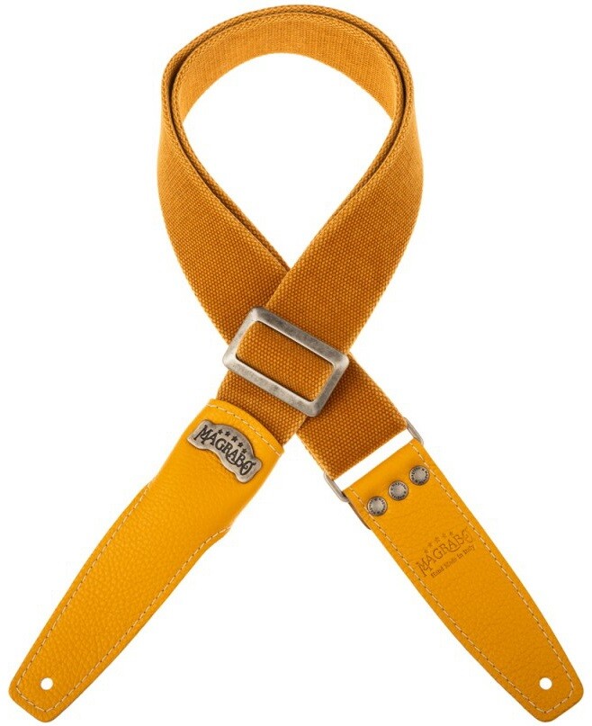 Magrabò Stripe SS Cotton Washed Black 5 cm, Core Black