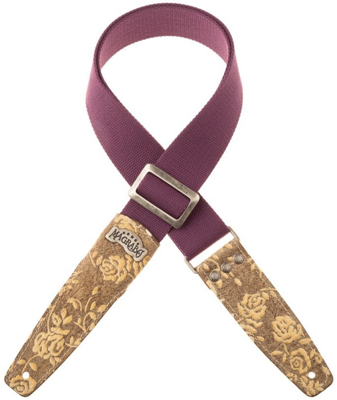 Magrabò Stripe SS Cotton Plum 5 cm, Rosa Bianca