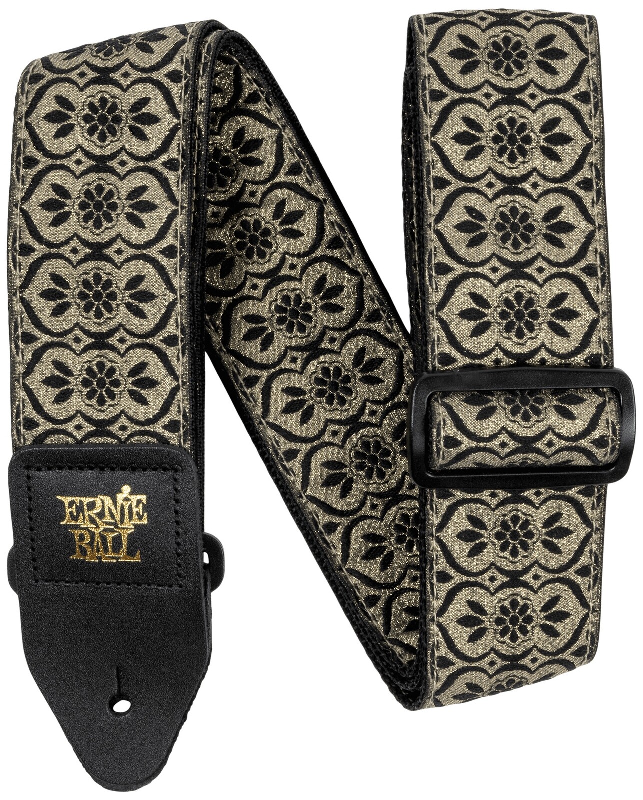 Ernie Ball Classic Jacquard Guitar/Bass Strap - Golden Garden