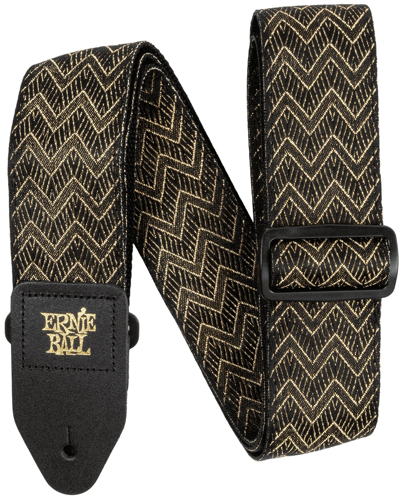 Ernie Ball Classic Jacquard Guitar/Bass Strap - Golden Waves