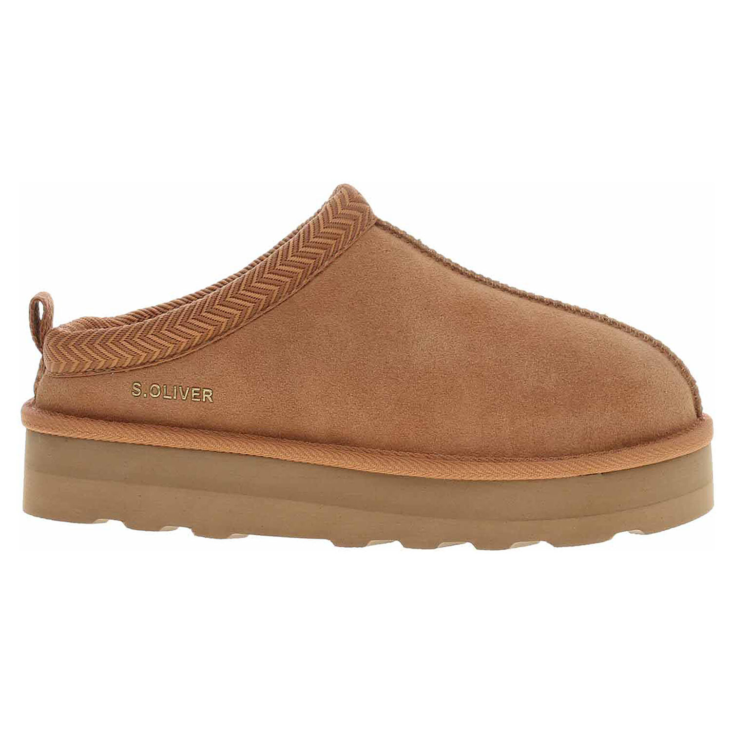 Ecco Dámské pantofle s.Oliver 5-27104-43 cognac 23601273