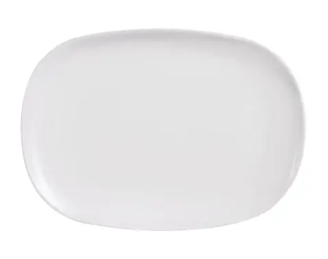 Talíř na hamburger 35 cm, opálové sklo