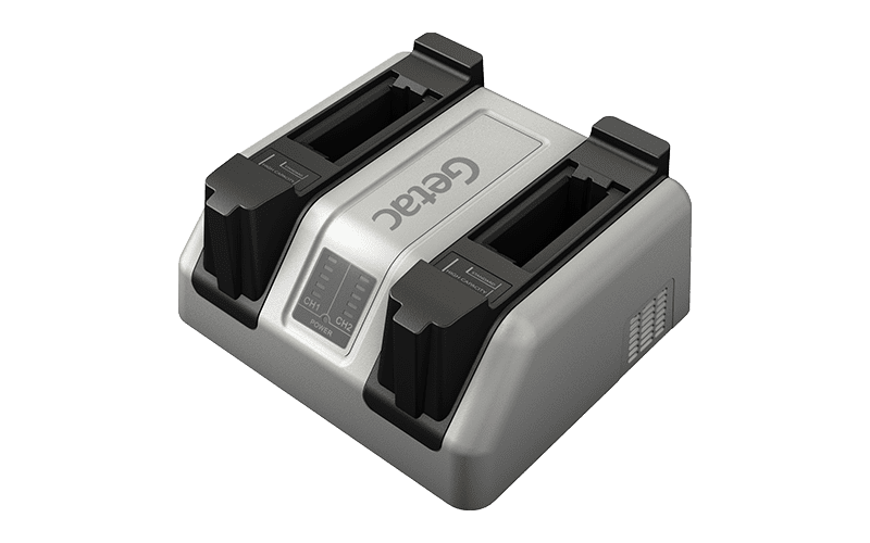 Getac GCMCEH battery charging station, 2 slots