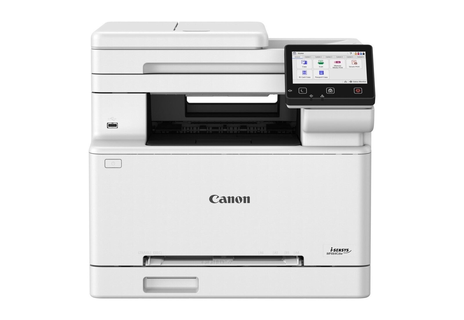 Canon i-SENSYS MF664Cdw barevná, MF (tisk, kopírka, sken), duplex, DADF, USB, LAN, Wi-Fi