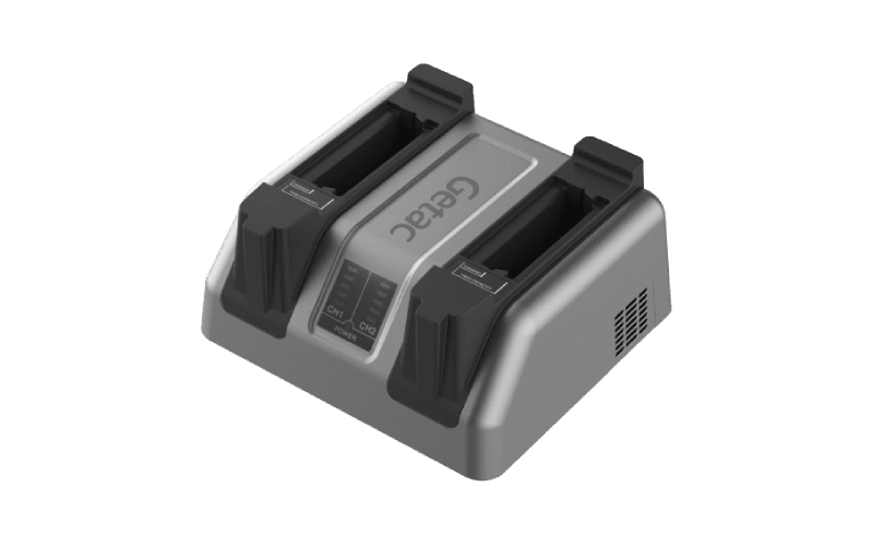 Getac GCMCET 2-Slot Battery Charger, EU