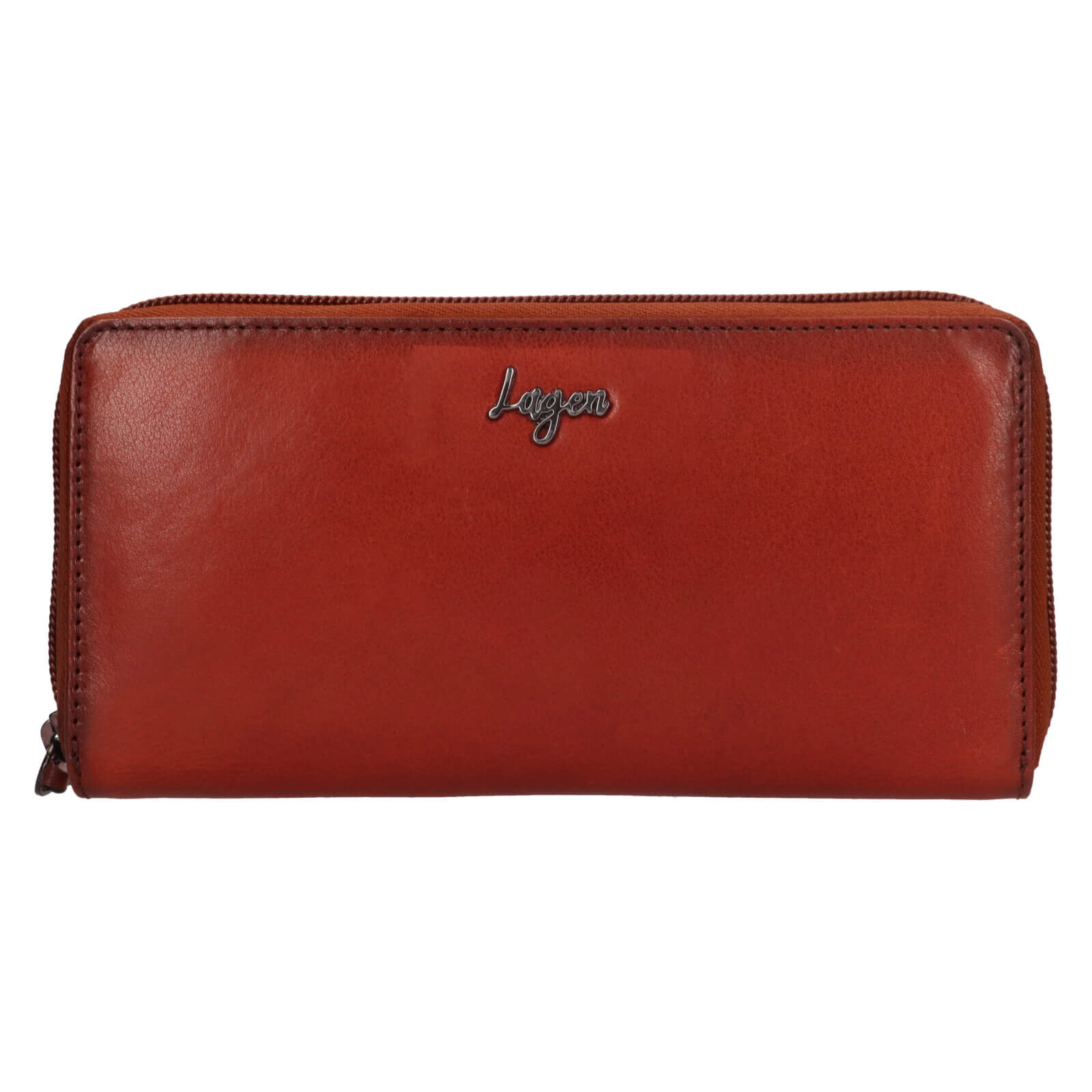 Dámská kožená peněženka Lagen Jeanette - koňak