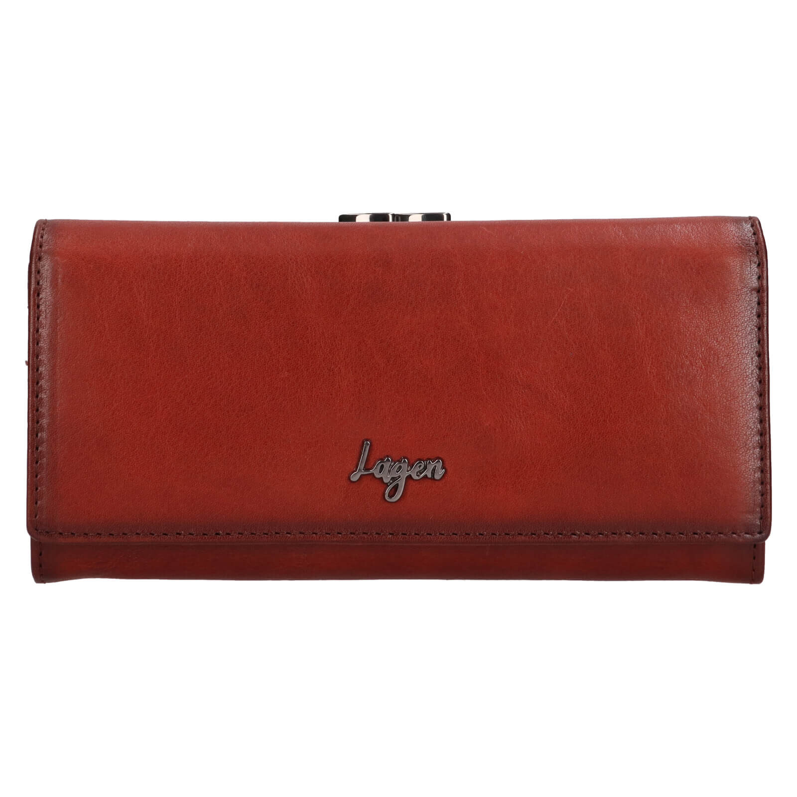 Dámská kožená peněženka Lagen Synne - koňak
