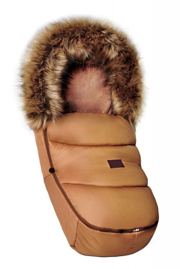 Jasminecz.cz Zimní fusak do autosedačky Karamel