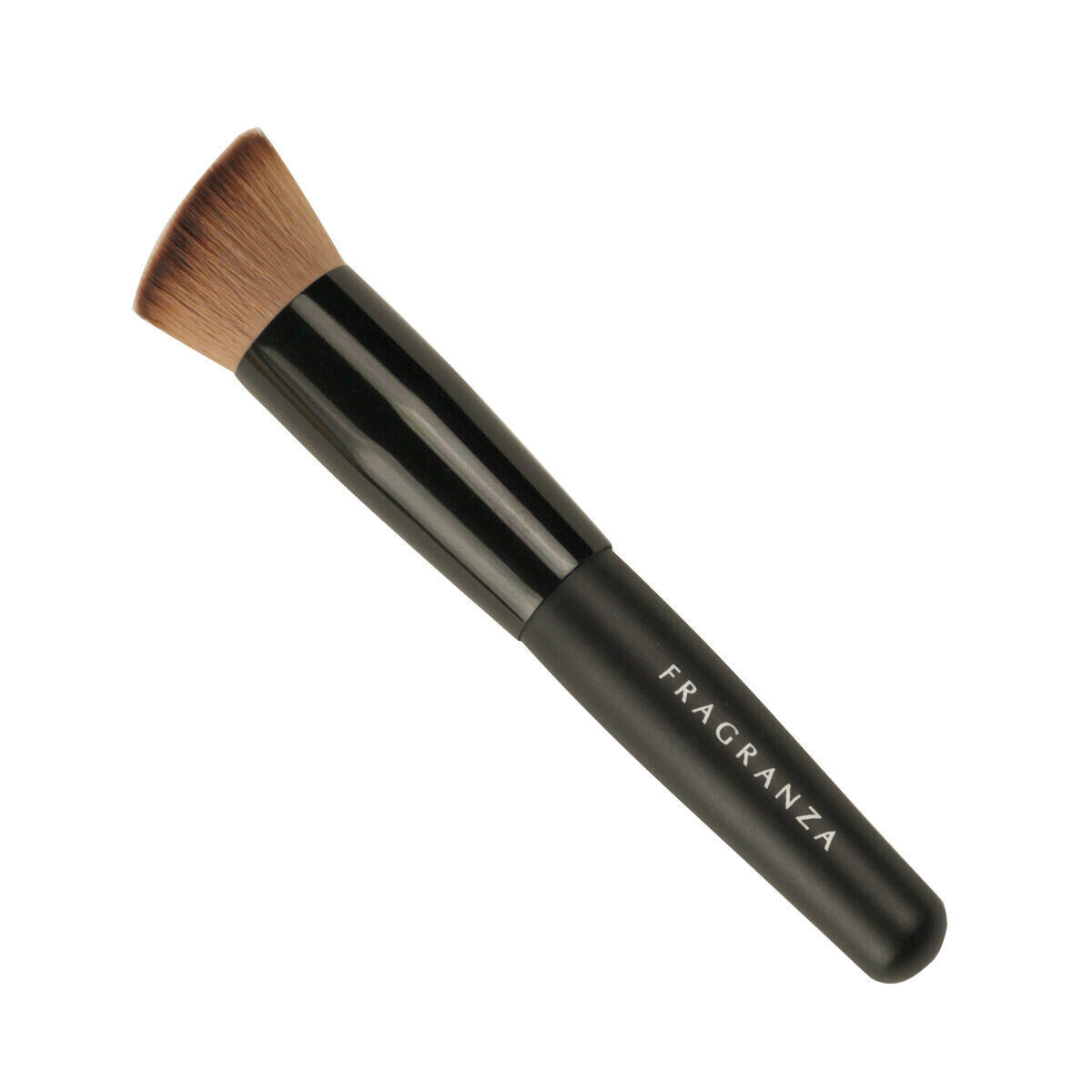 Touch of Beauty Oval Make-Up Brush štětec na make-up barva černá