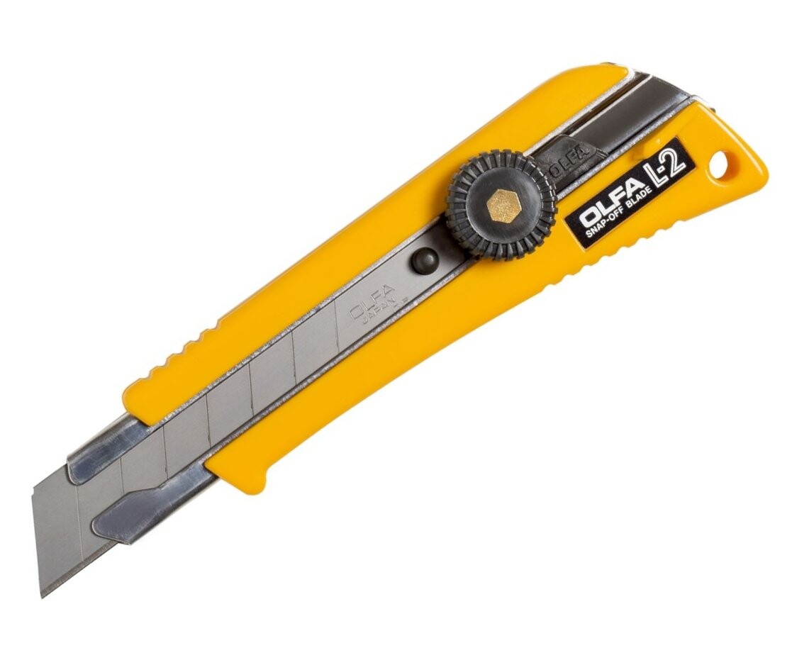Nůž ulamovací 18mm s kolečkem a výztuhou Olfa L-2