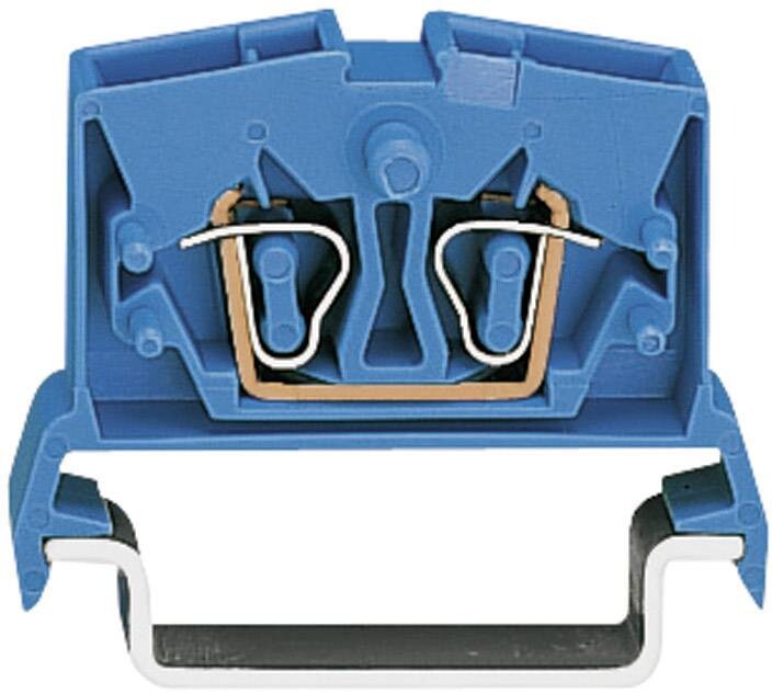 WAGO 264-714 průchodková svorka 6 mm pružinová svorka osazení: N modrá 1 ks