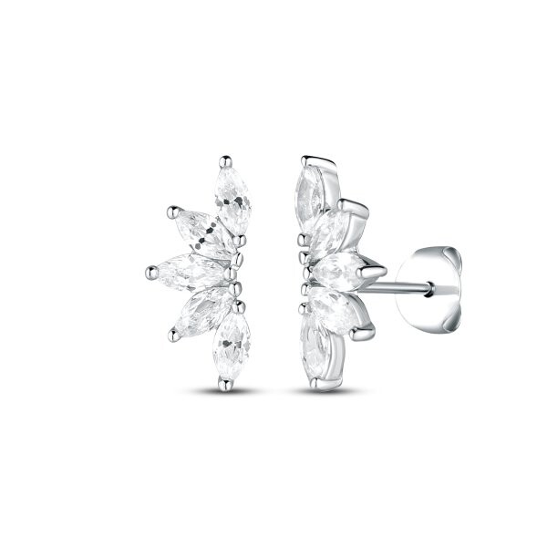 Náušnice se syntetickými kameny 136-258-000791-0000