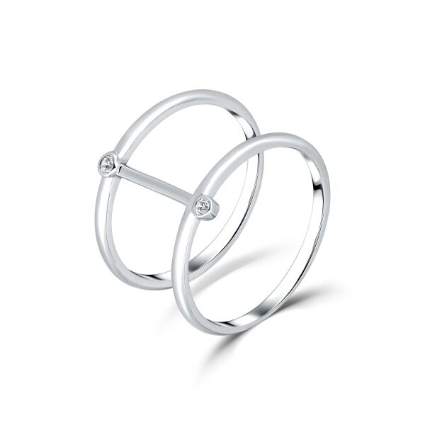 Prsten se syntetickými kameny 126-258-0258 51