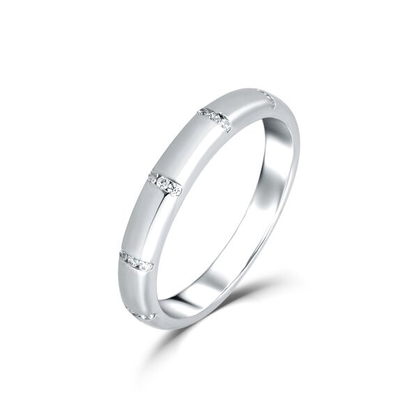 Prsten se syntetickými kameny 126-258-1959 54