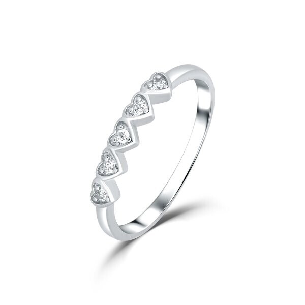 Prsten se syntetickými kameny 126-258-1415 54