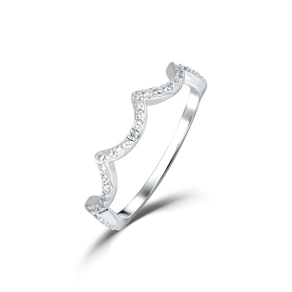 Prsten se syntetickými kameny 126-258-0959 50