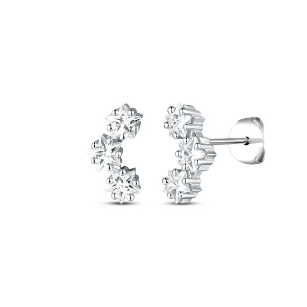 Náušnice se syntetickými kameny 136-258-000874-0000