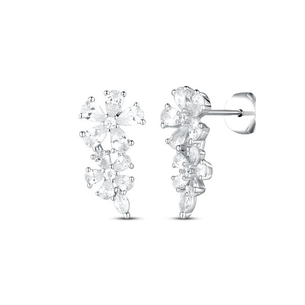 Náušnice se syntetickými kameny 136-258-000807-0000