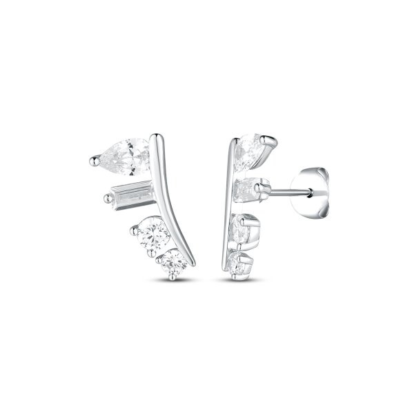 Náušnice se syntetickými kameny 136-258-001135-0000