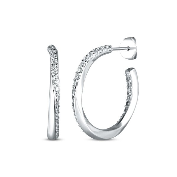 Náušnice se syntetickými kameny 136-258-000034-0000