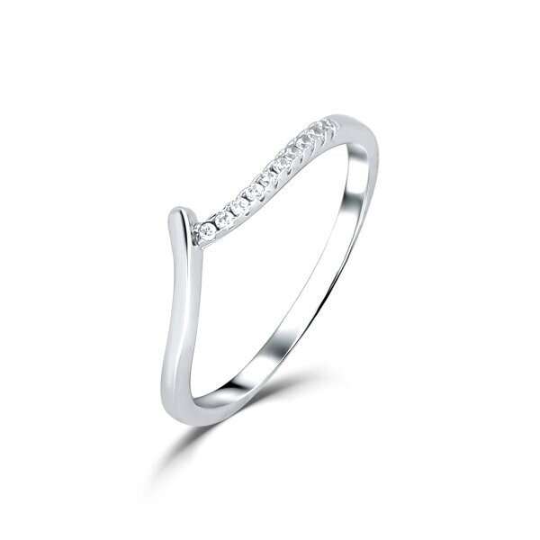 Prsten se syntetickými kameny 126-258-0303 50