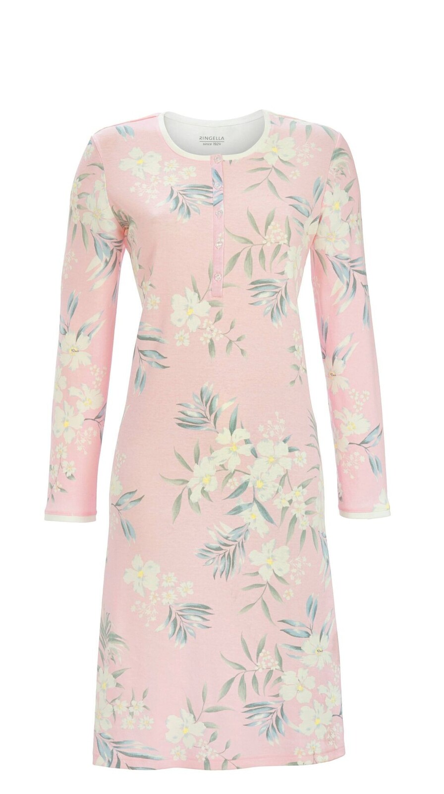 Košile dlouhá dámská RINGELLA (5511035-08), Velikost 36, Barva růžová