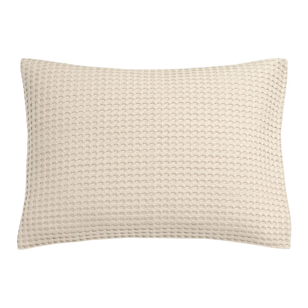 Vandyck Luxusní povlak na polštář Home Piqué waffle 40x55cm Cream tan