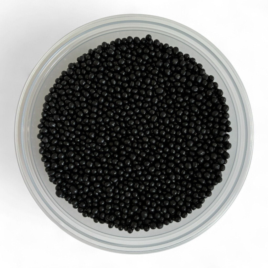 Hospodyňkám.cz Cukrový máček Černý perleťový 40g