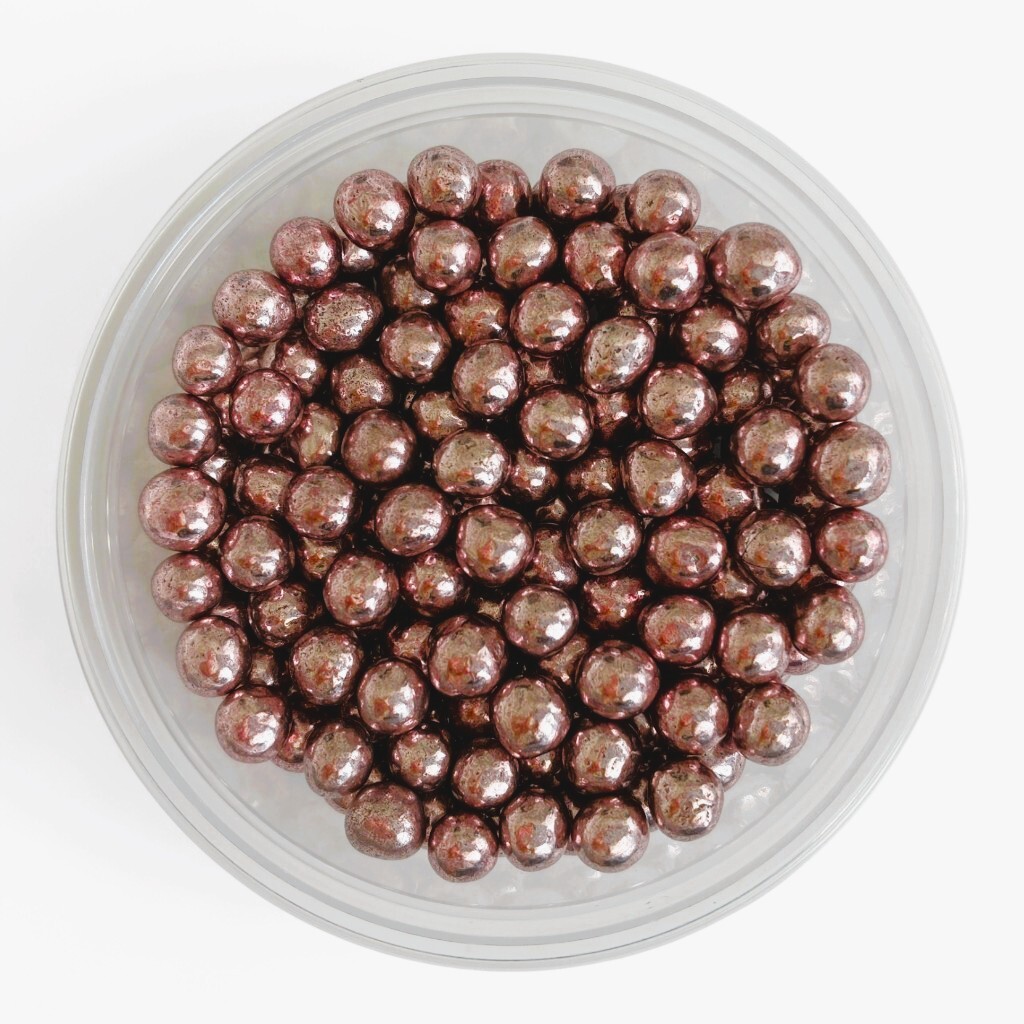 Hospodyňkám.cz Metalické křupavé perličky Růžové 30g