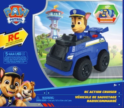 TLAPKOVÁ PATROLA VOZIDLO CHASE NA DÁLKOVÉ OVLÁDÁNÍ