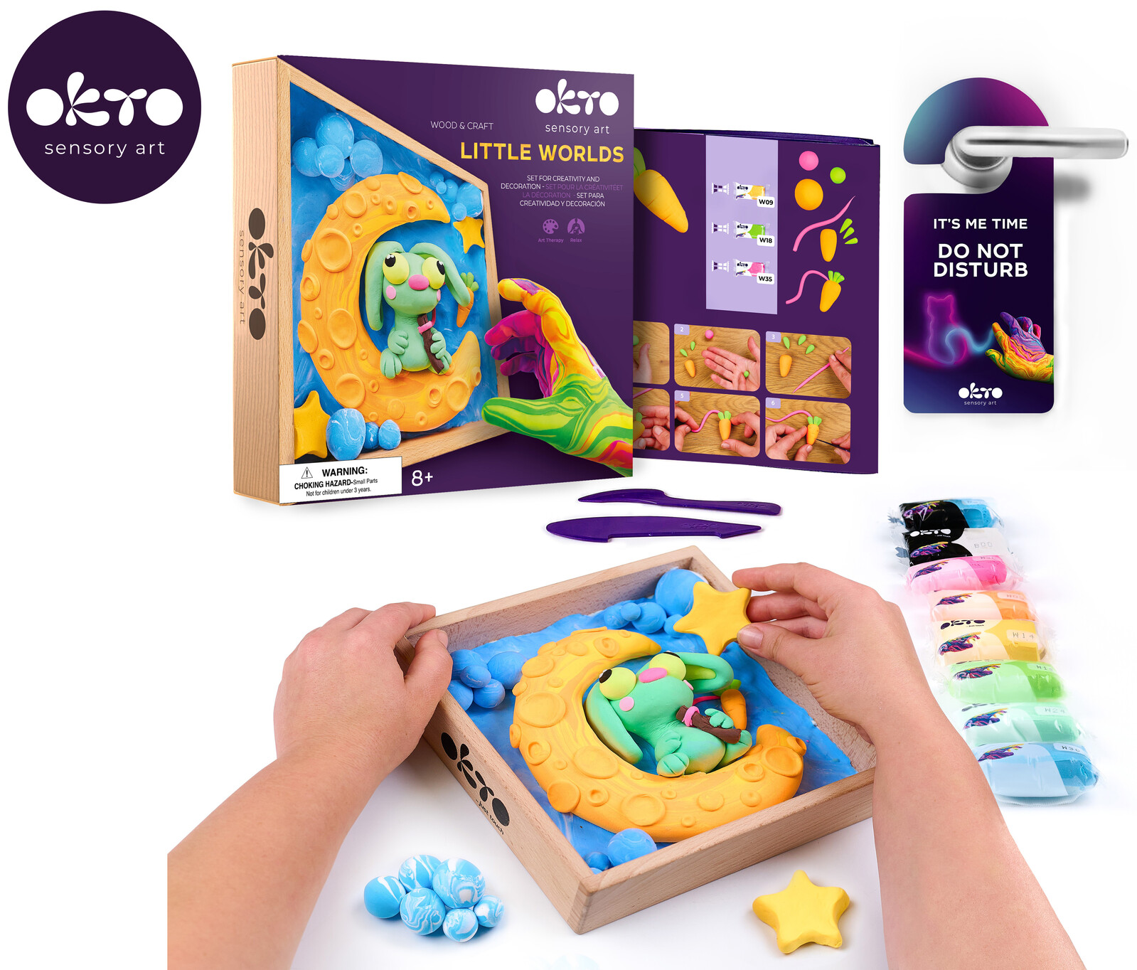 OKTO Modelování Malý svět v rámečku motiv 