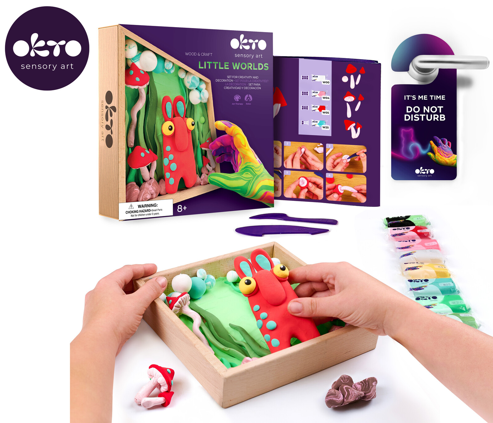 OKTO Modelování Malý svět v rámečku motiv 