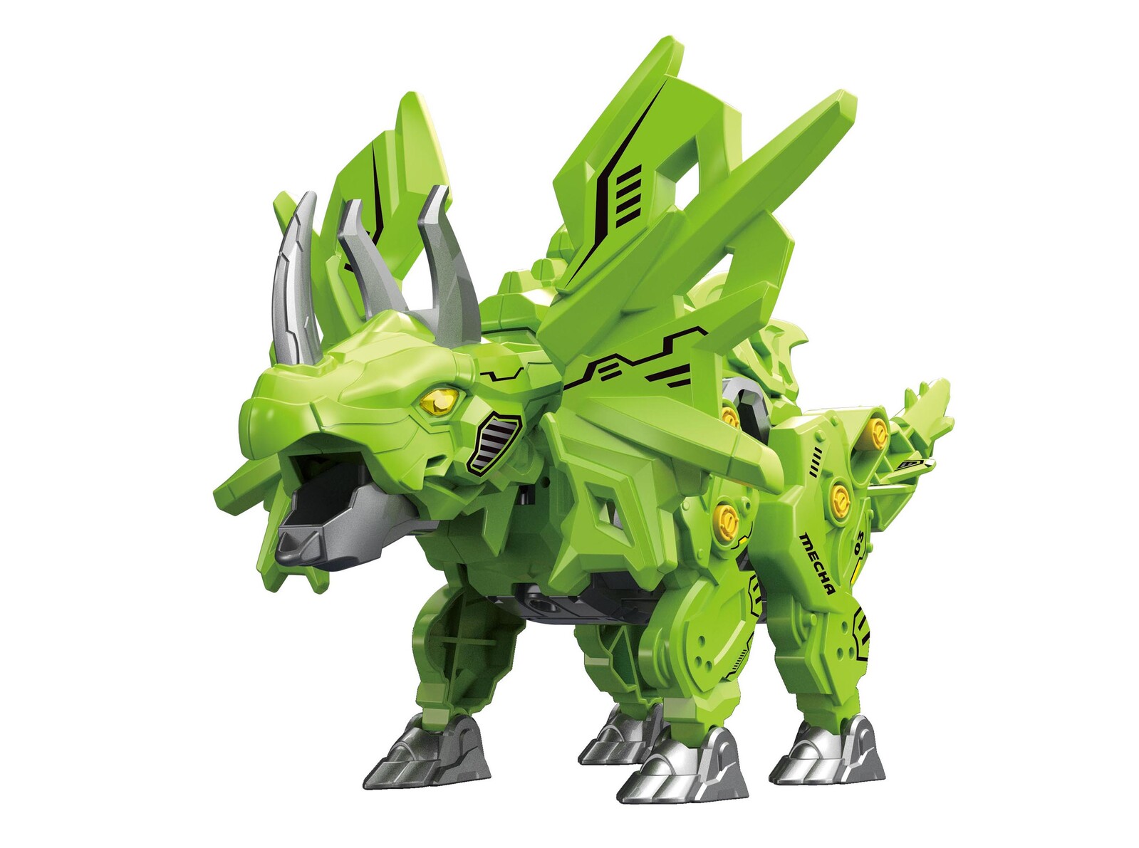 Stavebnice RC dino robot Mecha Triceratops set 23,7 cm