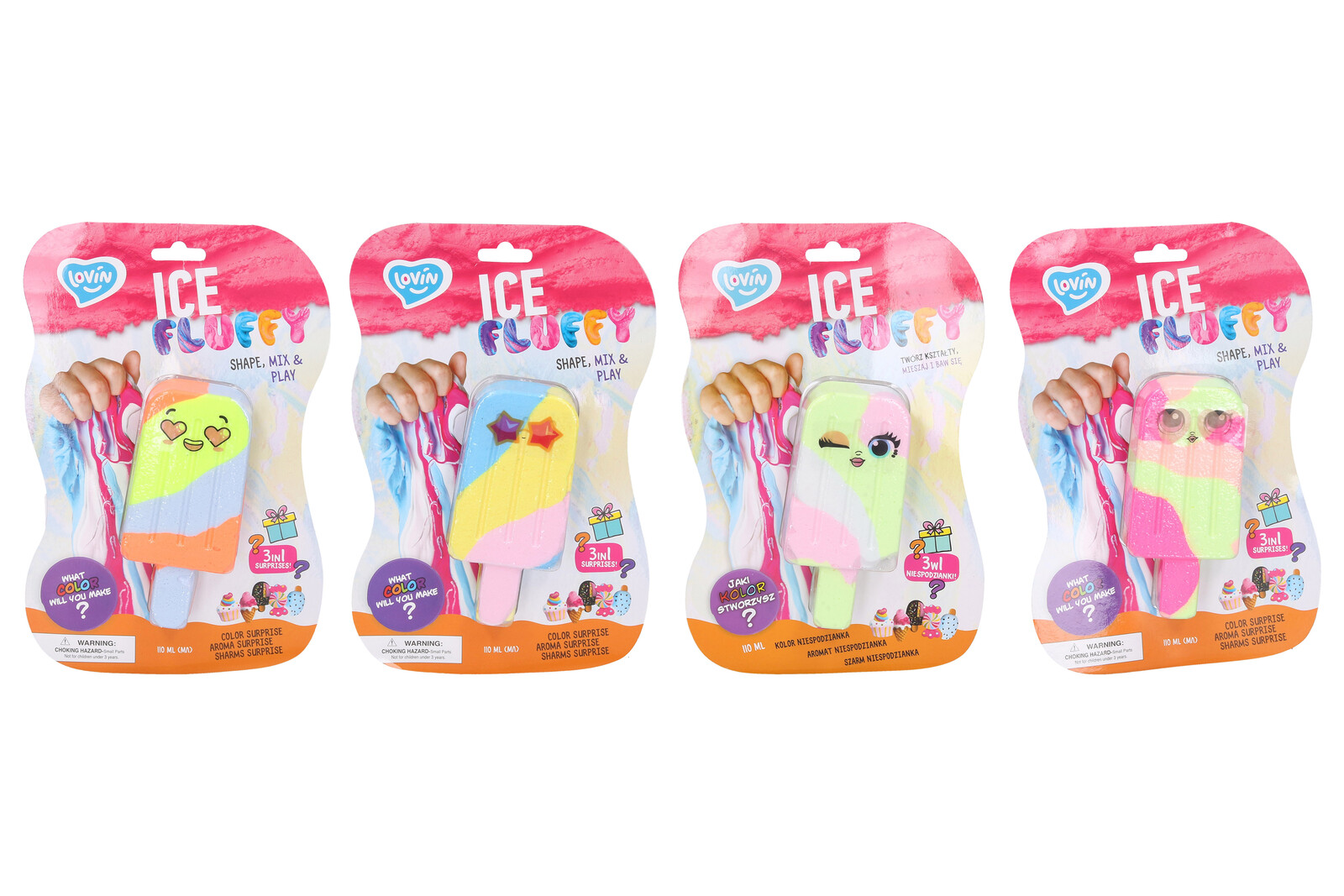 Lovin Sliz nadýchaný Ice Fluffy Sundae 110 ml