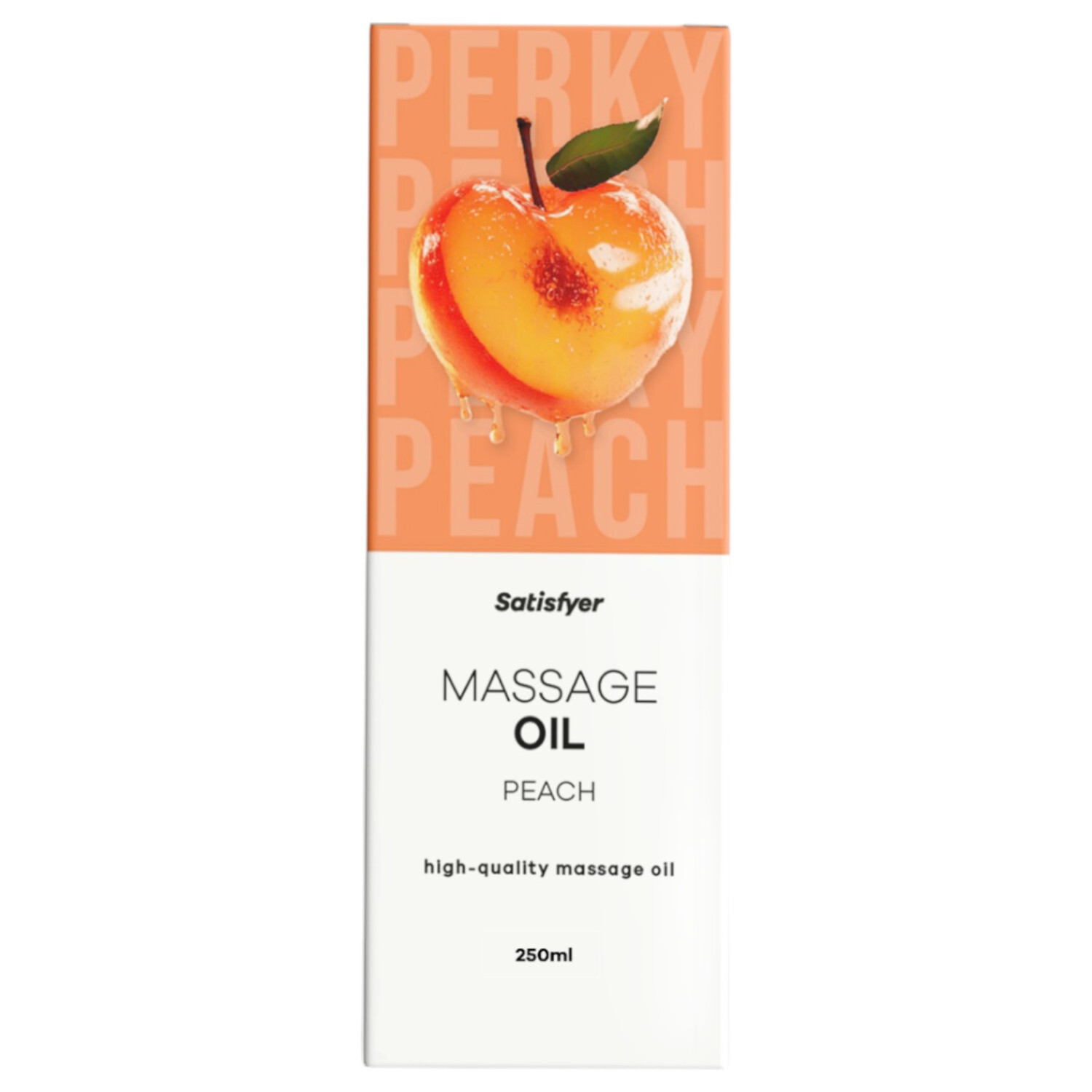 Satisfyer - masážní olej - broskev (250ml)