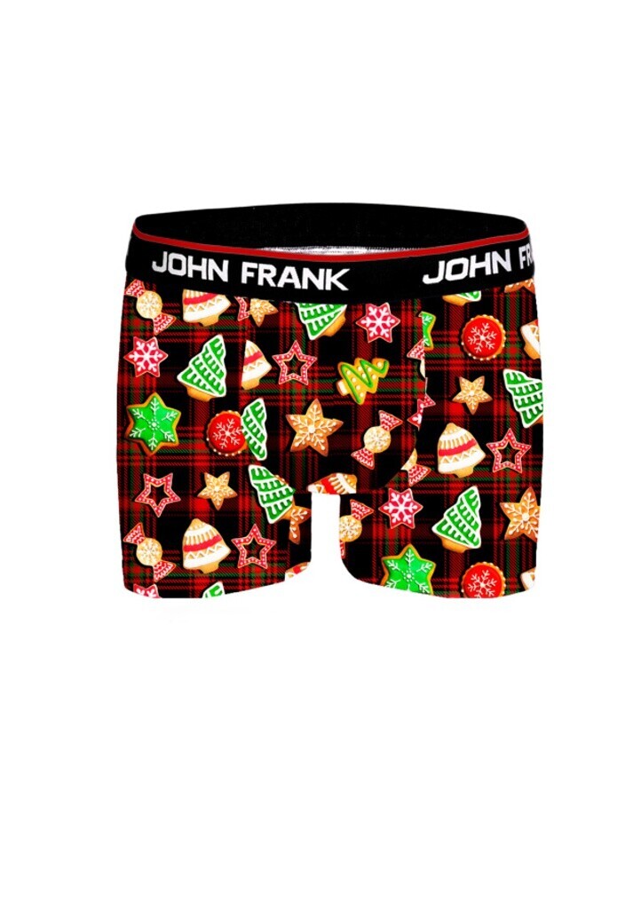 Pánské boxerky John Frank JFBD26-CH-XMAS