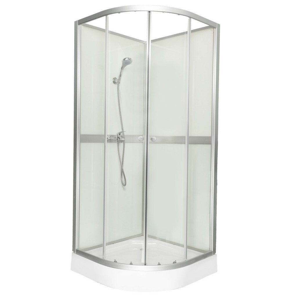 KERRA Kabina sprchová Classic 80 White + baterie 5907548113931