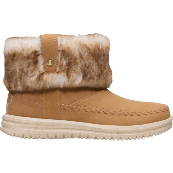 HEY DUDE CAMDEN CUFF CLASSIC COZY Dámská zimní obuv, hnědá, velikost