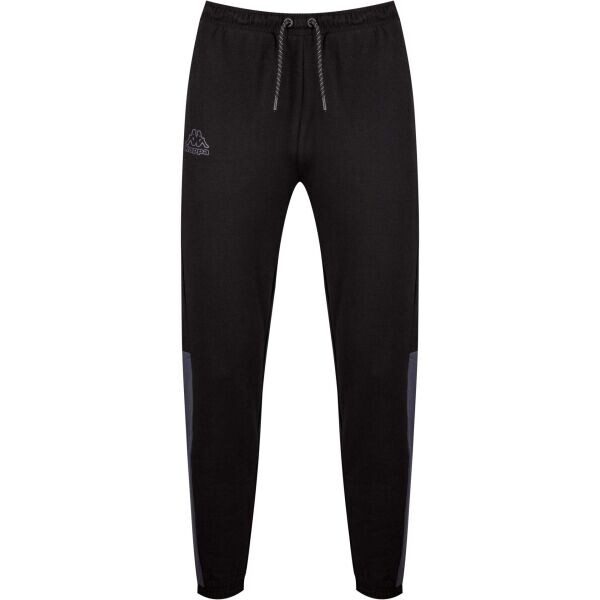 Kappa LOGO GAGACI Pánské tepláky, černá, velikost