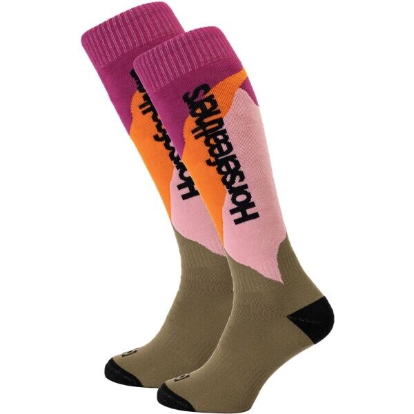 Horsefeathers CAPELLA Dámské ponožky, khaki, velikost