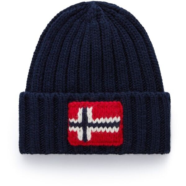 Napapijri F-SEMIURY Zateplená čepice, tmavě modrá, velikost