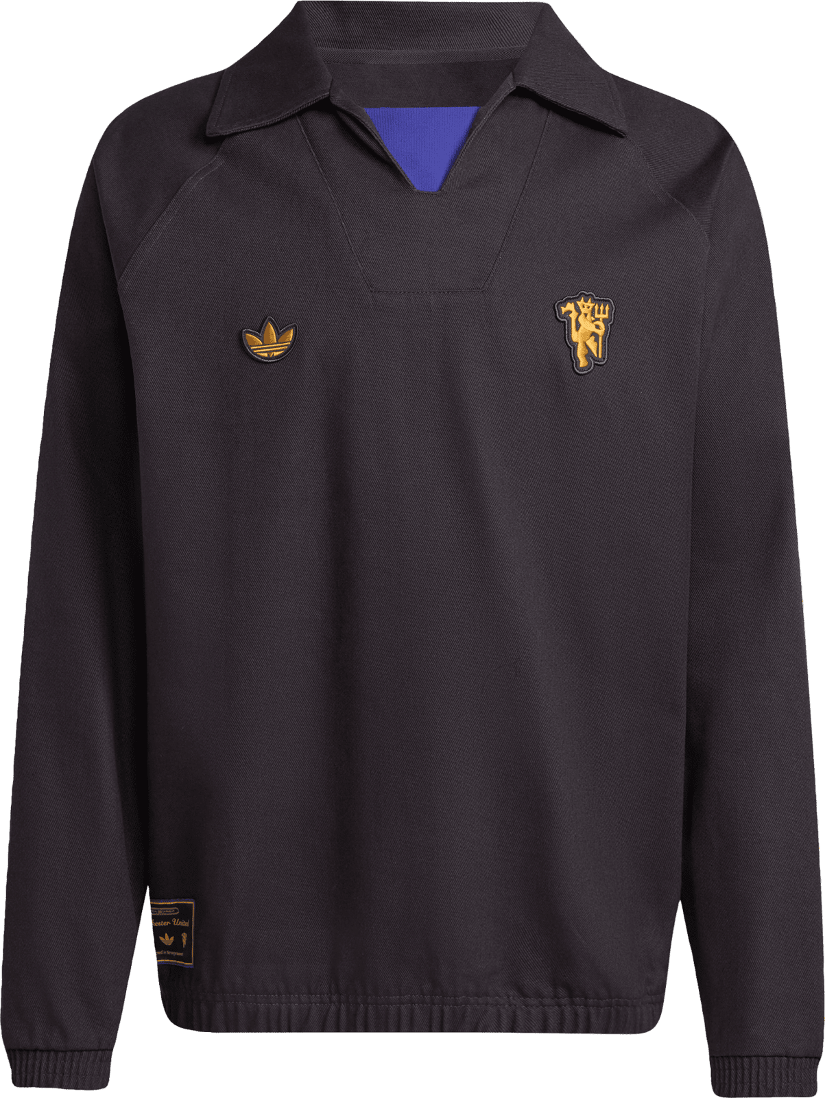 Triko s dlouhým rukávem adidas Originals  Manchester United Icon Drill Top