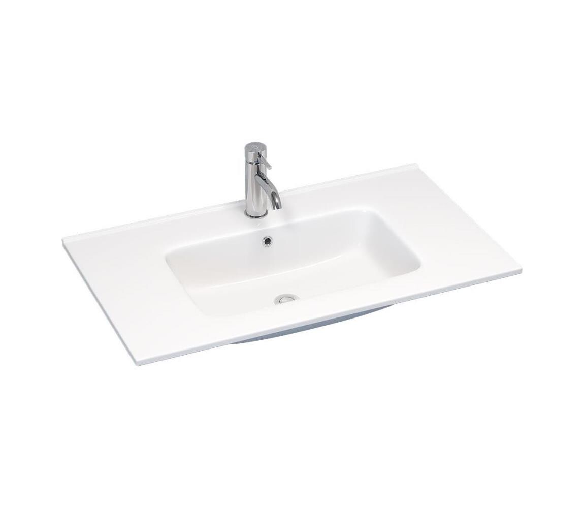 BATH DELUXE BATH DELUXE 06-080-27-11-00 - Zápustné umyvadlo HYGE 81x46 cm keramika/bílá